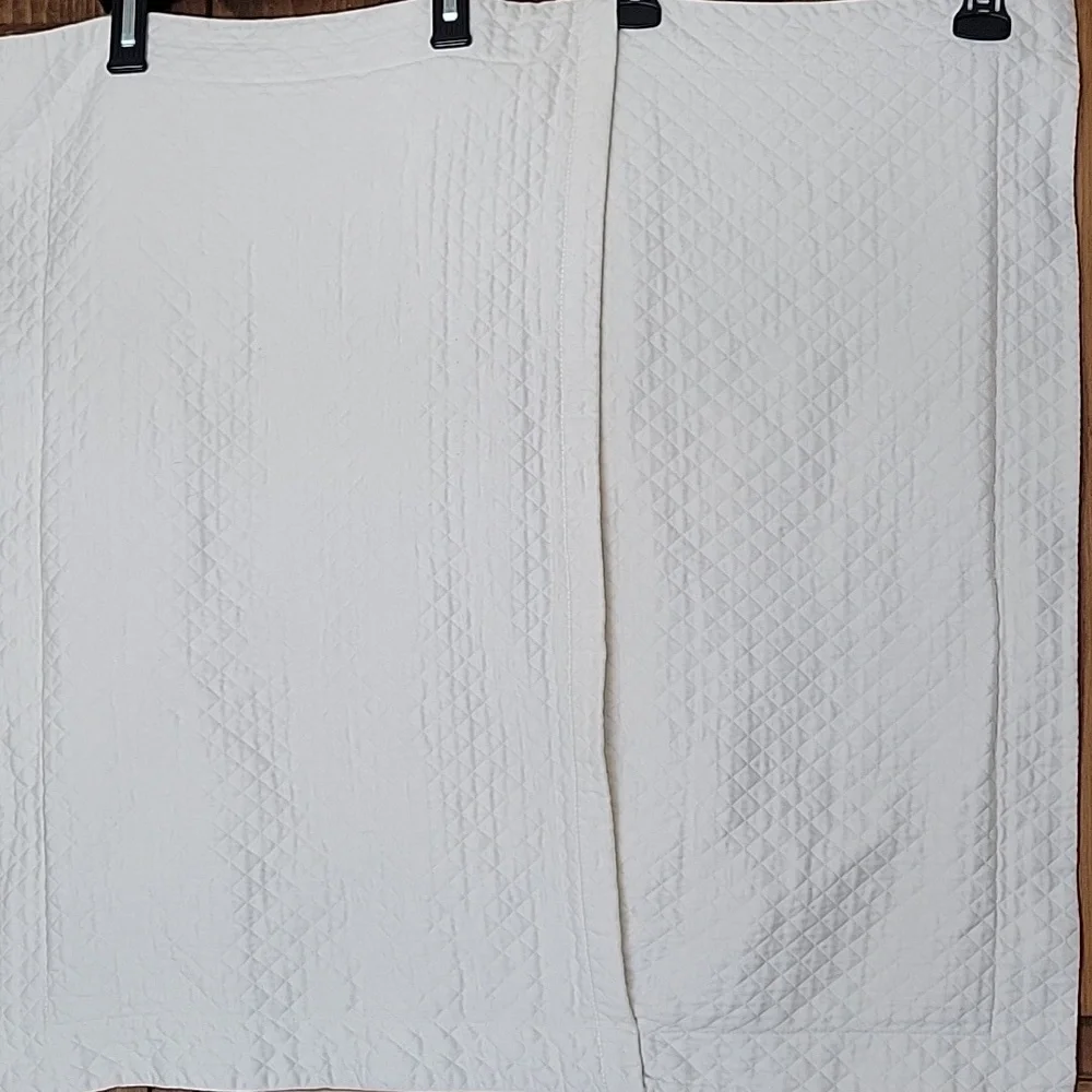 Restoration Hardware Diamond Matelasse Euro Sham